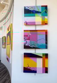 Image 1 of Praying Mantis (Triptych, original paintings)