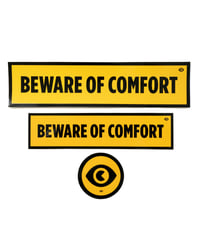 Image 2 of Beware Of Comfort Sticker Pack