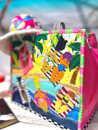 Image 3 of "La Limoncella" Beach Bag