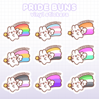 Pride Buns Stickers 