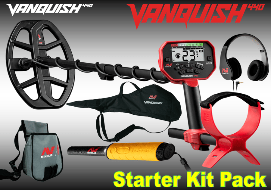 Image of Minelab Vanquish 440 Starter Kit