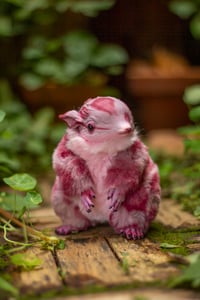 Image 3 of Wild berry animal print gamusino artdoll [IN STOCK]