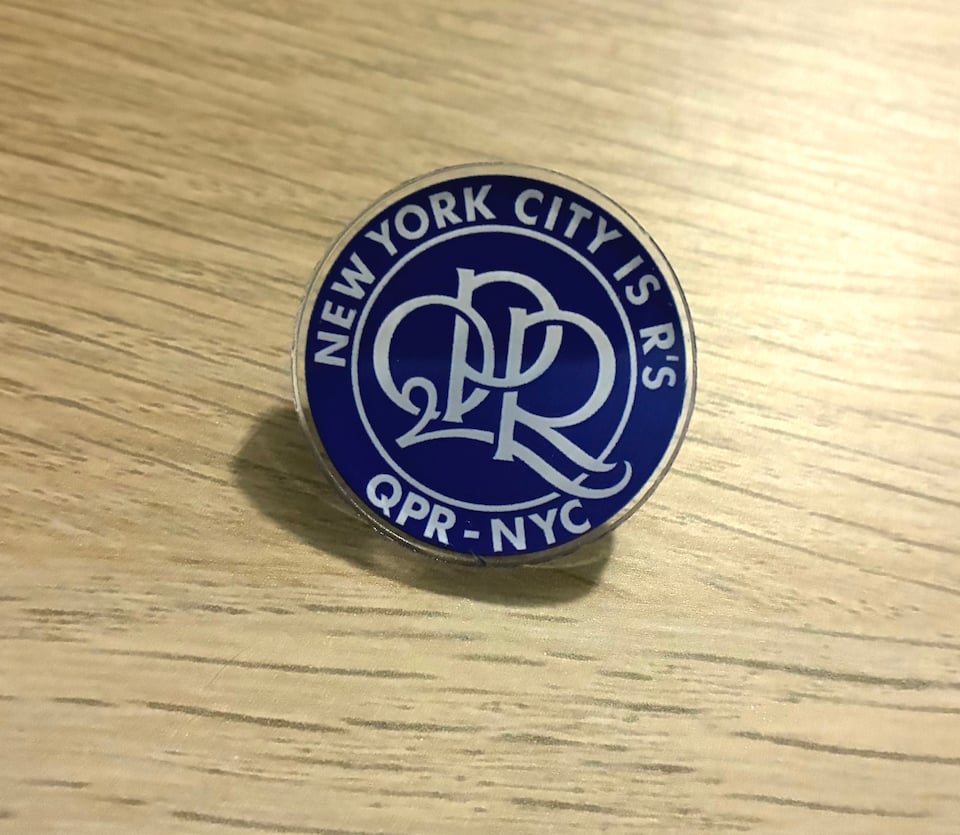 Image of QPR NYC Logo Acrylic/Perspex Pins