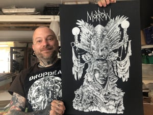 Image of Morrow limited edition screen print