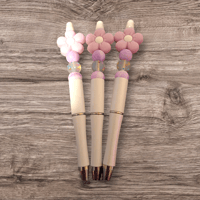 Light Purple Flower Pen 