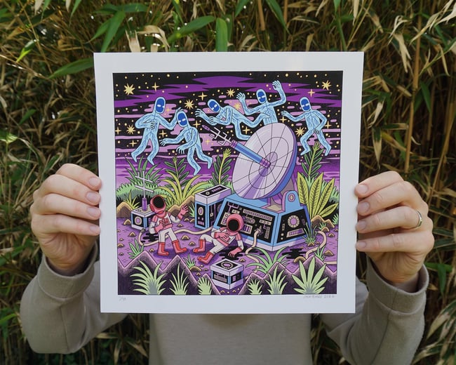 The Ghost Machine - 20" Archival Print