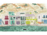 Image 4 of lámina casas pescadores.