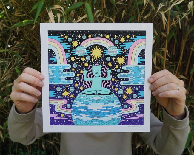 Chill Out - 12" Archival Print