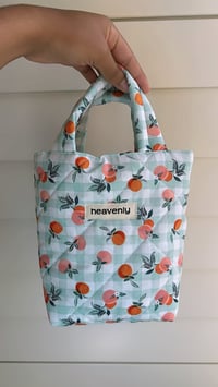 Image 1 of Peachy Picnic Mini Tote