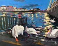 Image 1 of Moonlight Swans