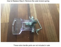 Image 5 of 110310800REIN non-OEM for Whirlpool washer or dryer handle wp8182574 PS982304