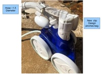 Image 4 of Improved Polaris Bag collar clip replaces 9-100-3135