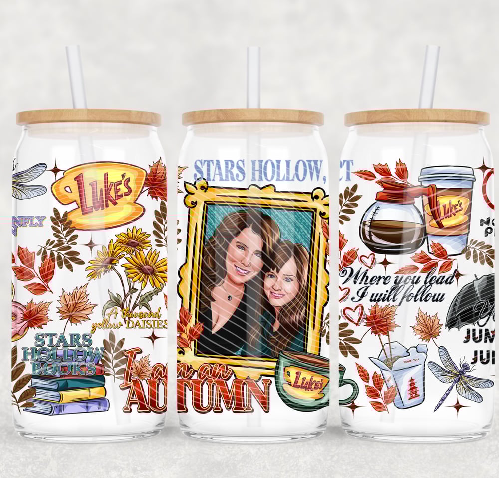 Image of Gilmore Girls Uv Dtf Wrap  W0693