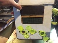 Image 3 of Temporary queen bee excluder for top bar hive or swarm capture box