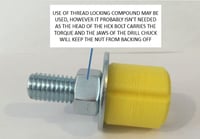 Image 2 of Shopsmith Power Coupler Coupling time saver stub 