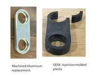 Image 1 of Delta 40-150 15" scroll saw drive link replacement