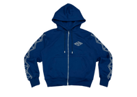 BLEU CHAIN HOODIE ZIP