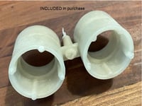 Image 1 of Power Coupler 3/4 PVC pipe for Shopsmith 2024 Design