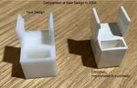 Image 4 of elfa caster wheel mount clip