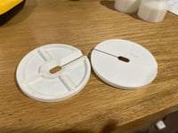 Image 1 of Table insert for Shopsmith Scroll/Jig Saw Replacement qty 2 model 610 Magna 18