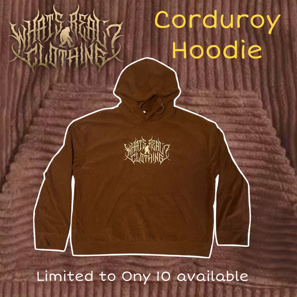 Corduroy Hoodie . 