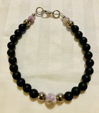 Image 3 of Obsidian Dusk Braceleet
