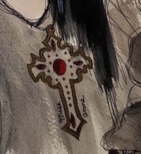 Image 3 of Anne Rice "Evil is a Point of View" Print