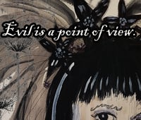 Image 4 of Anne Rice "Evil is a Point of View" Print