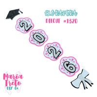 Image 1 of Floravera LEI  Pendant Die Cut 1320