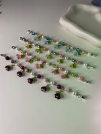 Image 1 of Flower Beaded Bracelet Collection