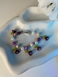Image 8 of Flower Beaded Bracelet Collection