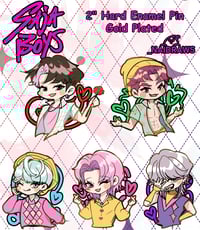 Image 1 of (PRE-ORDER) Kpop Demon Hunters SAJA Boys Enamel pin