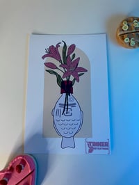 Image 9 of Soy sauce and flower combo original art prints 