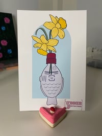 Image 4 of Soy sauce and flower combo original art prints 