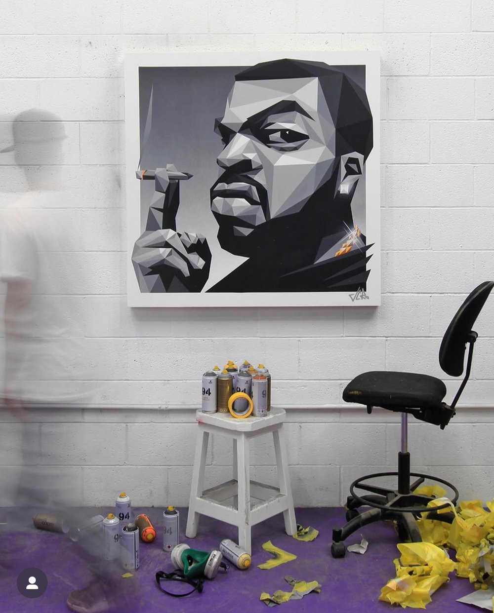 Image of Original Painting - Ice Cubism (2020)