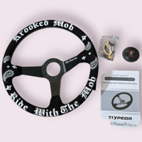 Image 1 of Krookedmob steering wheel