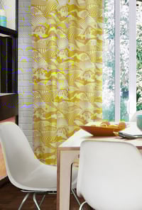 Image 3 of Moordale Linen Fabric - Mustard
