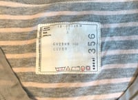 Image 3 of Sacai by Chitose Abe 2012ss striped shirt, size 2 (S/M)