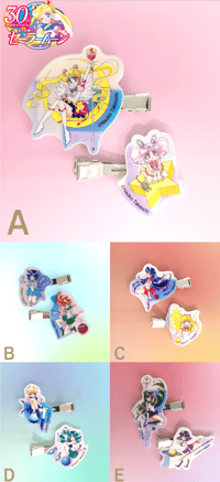 Image 1 of Preorder - Sailor Moon Store Original Bangs Clip Sets