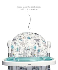 Image 3 of mamas & papas snax highchair - happy planet