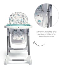 Image 5 of mamas & papas snax highchair - happy planet