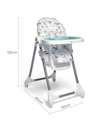 Image 4 of mamas & papas snax highchair - happy planet