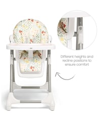 Image 3 of mamas & papas snax highchair - JUNGLE ALPHABET