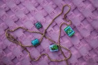 Image 1 of Patterned Miyuki Spacer Charms – Mini Art-Inspired Beads