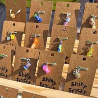 Image 2 of Mini Beaded Vase Charms – Found Objects Micro Series