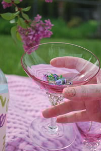 Image 3 of Patterned Miyuki Spacer Charms – Mini Art-Inspired Beads