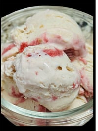 STRAWBERRY CHEESECAKE ICE CREAM - LOCAL CUSTOMERS ONLY