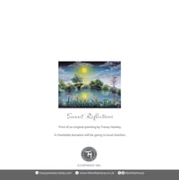 Image 2 of Sunset Reflections Greeting Card (Option 1)