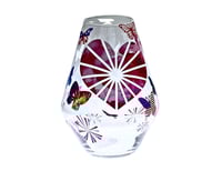 Image 2 of Soft diamond glass vase with great customized design.