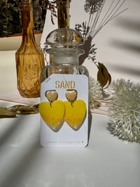 Love citron paillettes
